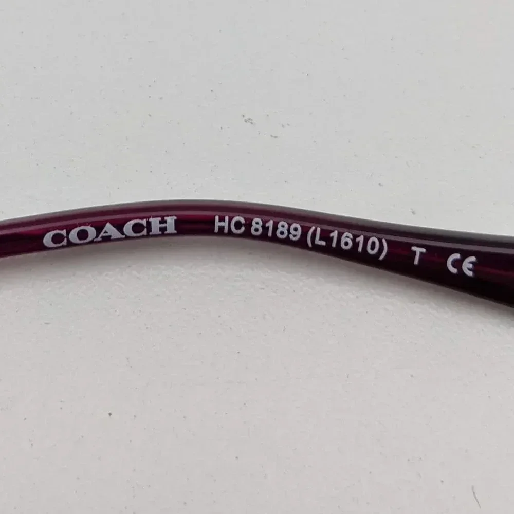 🕶️Frame Only! Coach HC8189 L1610 Sunglasses 55/17 135 /KAD728🕶️